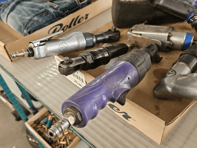 (6) Pneumatic Tools - Roller Auctions