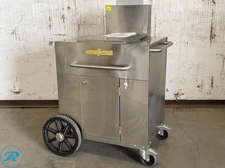 Crown Verity, Inc. Portable Natural Gas Deep Fryer