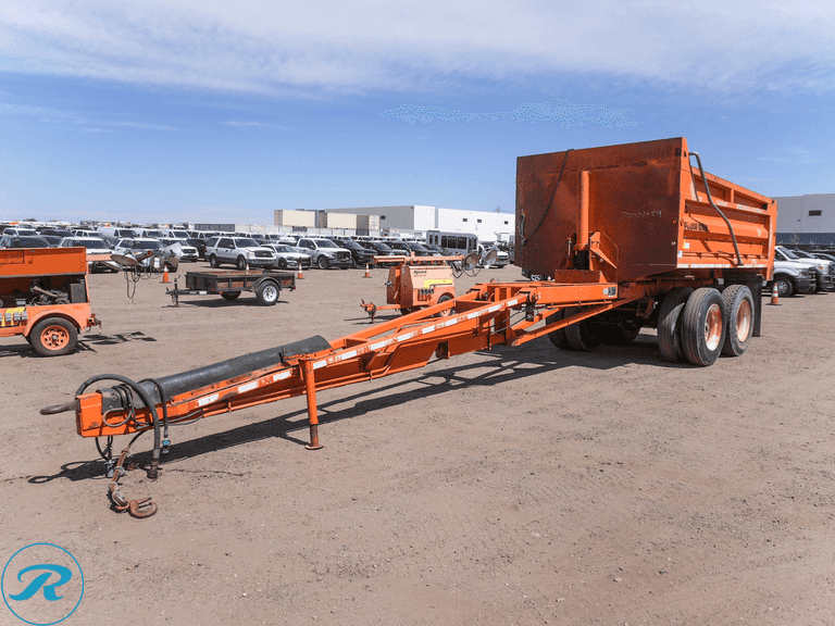 1996  Flow Boy  T/A Dump Pup Trailer