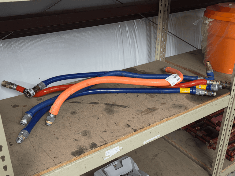 Assorted Gas Flexible Hoses With Fittings
