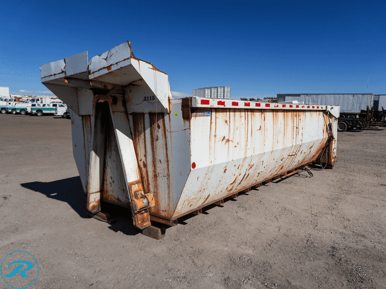 Roll-Off Dump Bed, Hook Lift, 19' Tub