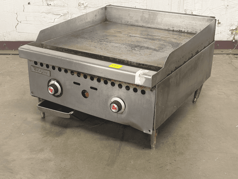 Vulcan Model MSA24, Flat Top Griddle, 24"x21" Inch, Gas