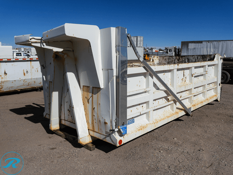 15' Roll-Off Dump Bed, Hook Lift with Tarp