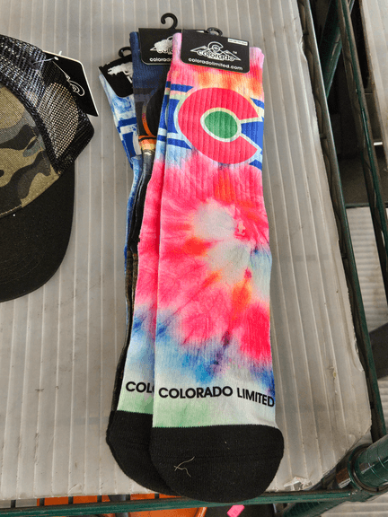Colorado Limited Camo Mesh Trucker Hat and (3) Pairs Colorado Limited Crew Socks - Roller Auctions