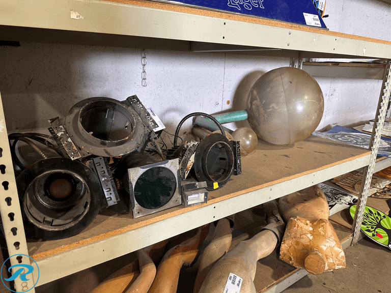 Shelf of Assorted Lights