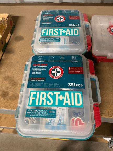 (5) Be Smart Get Prepared First Aid Kits, Model 351PCS, Assorted ...