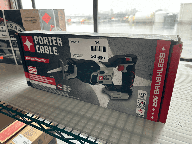New Porter Cable PCCS300B 20V Brushless Reciprocating Saw