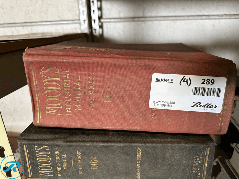 John Moody Books - Roller Auctions