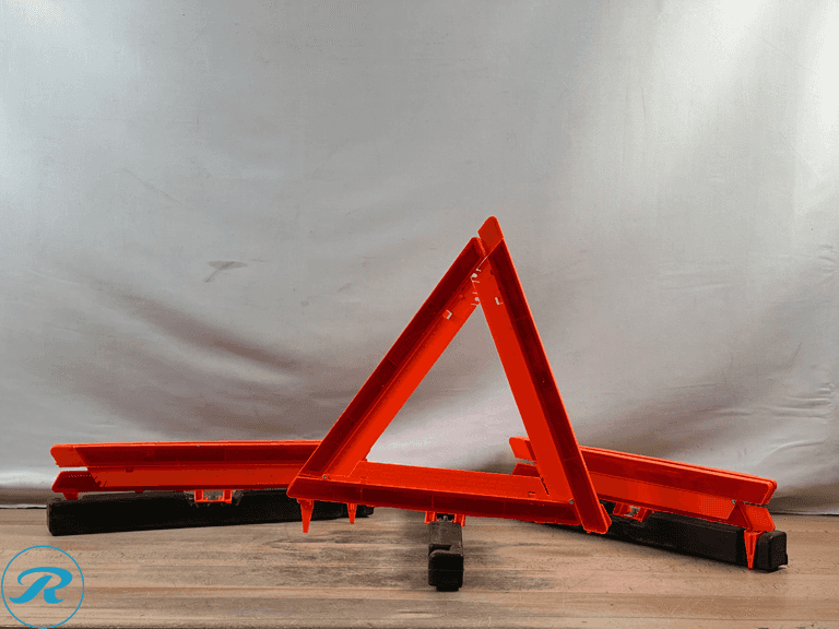 Roadside Emergency Reflective Warning Triangle- Used