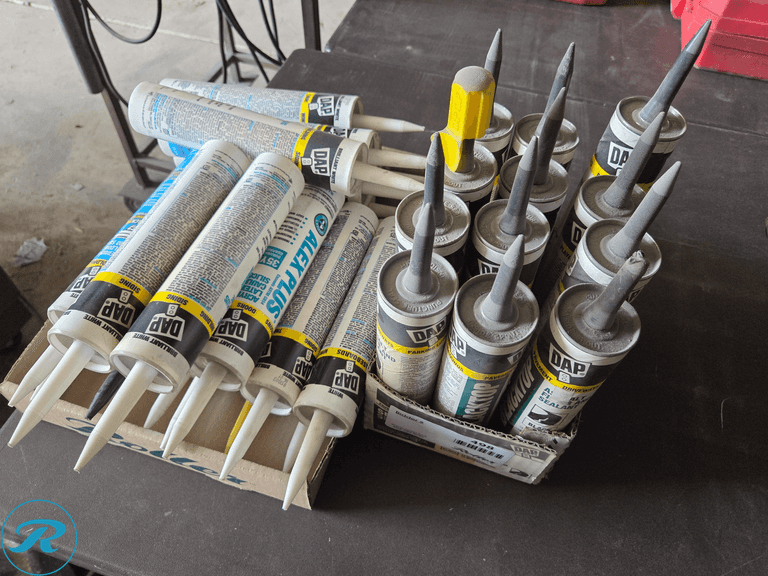 (2) Trays of  DAP Silicone