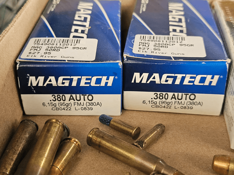 Mixed Ammunition Lot, Magtech .380 Auto, Blazer Brass 40 S&W, Assorted Rounds - Roller Auctions