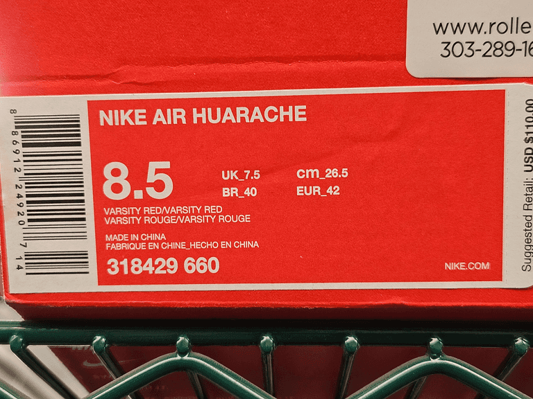 Nike Air Huarache, Nike Air More Uptempo '96, Champion Slides, Sizes 8.5 and 9 - Roller Auctions