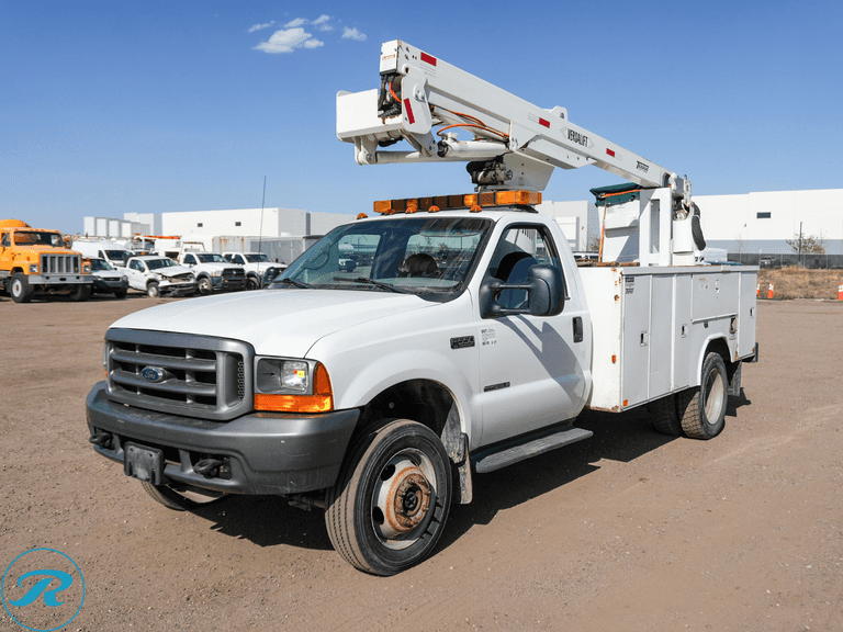 2000  Ford  F550 XL  Super Duty  4WD  Bucket Truck