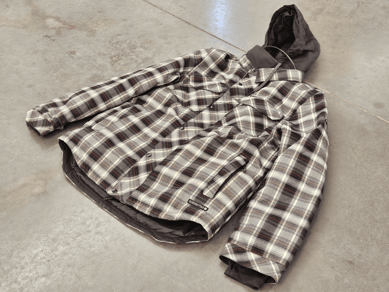 686 Woodland Flannels Technical Jacket With Hood, infiDRY 10K/5K, Warmer Thermal