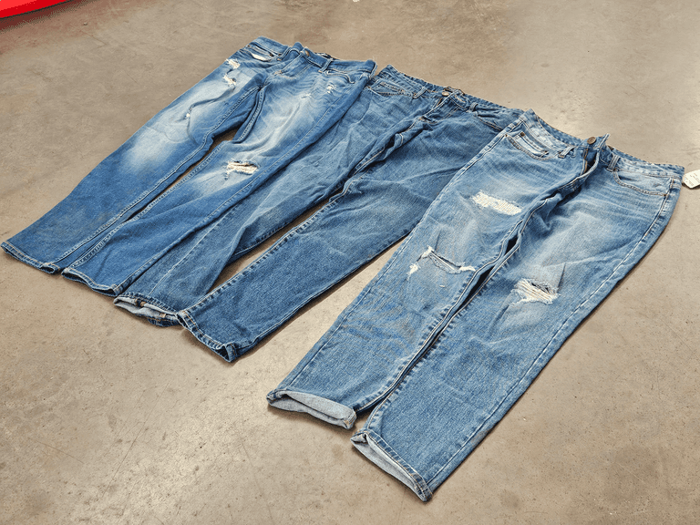 Jeans, Forever 21 and Hollister, Distressed Denim, Various Sizes