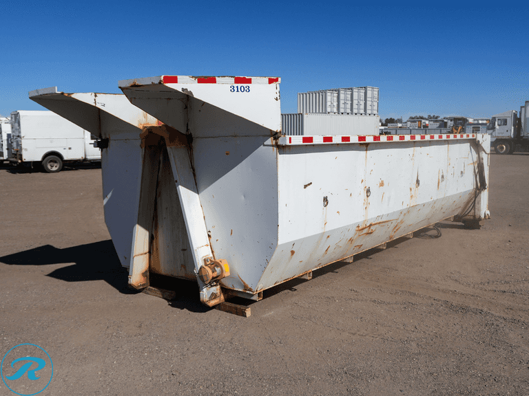 Roll-Off Dump Bed, Hook Lift, 19' Tub