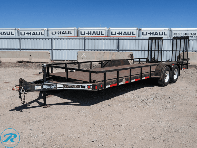 2015  Superior  2PT6M  T/A Equipment Trailer