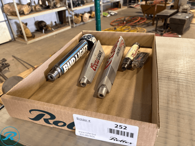 Assorted Beer Tap Handles