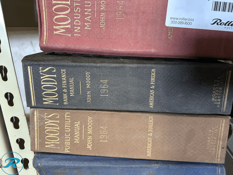 John Moody Books - Roller Auctions