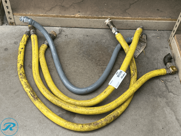 Assorted Gas Line Hoses