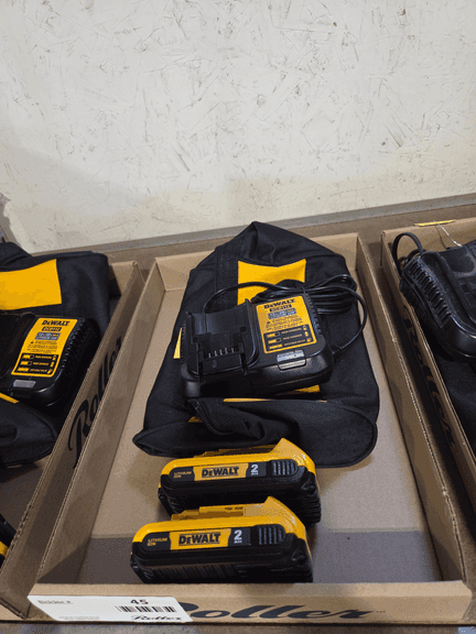 DeWalt DCB112 Lithium Ion Battery Charger with (2) 2Ah Batteries