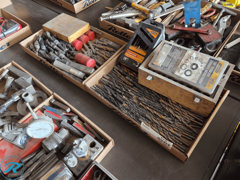 (2) Trays of Drill Bits