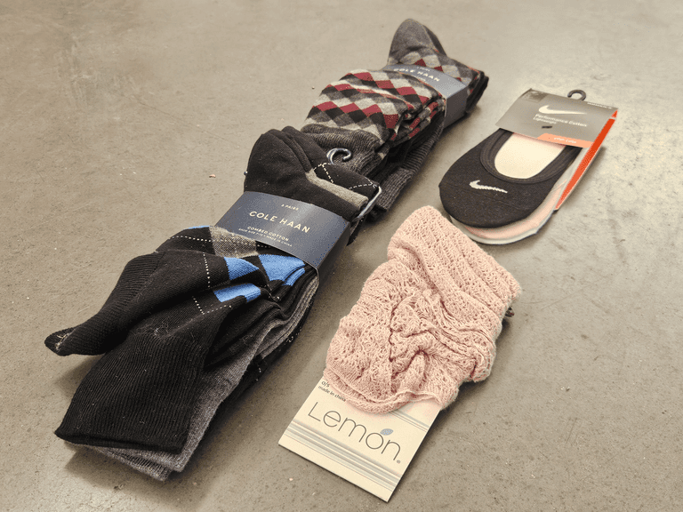 Cole Haan, Nike, Lemon Socks Assortment