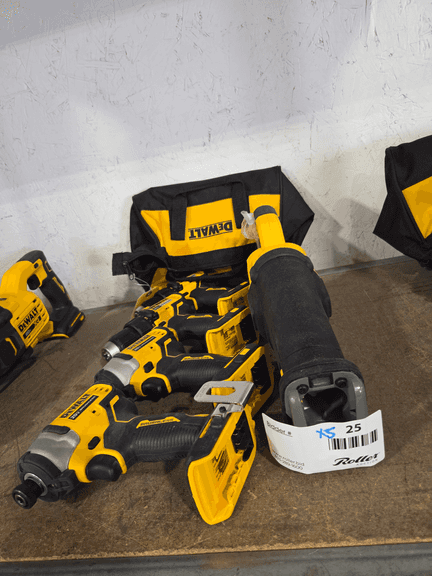 (5) Dewalt 20V Cordless Power Tools
