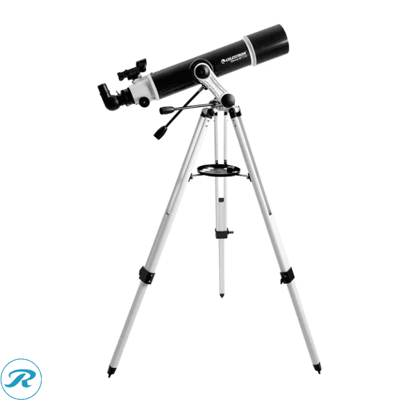 Celestron: Omni AZ 102 Telescope with Smartphone Adapter & Bluetooth Remote- New