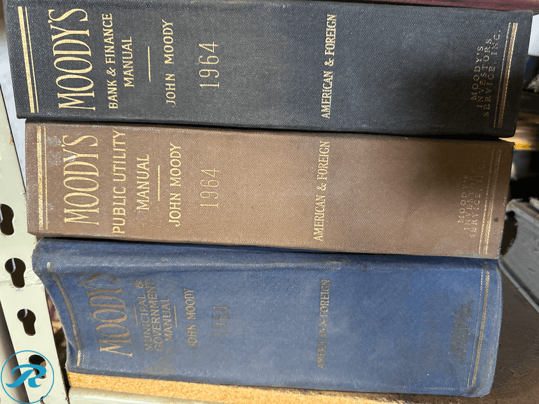 John Moody Books - Roller Auctions