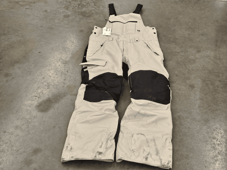 686 INFIDRY Ski Bib Pants, Medium, Tan and Black, Waterproof, Breathable - Roller Auctions