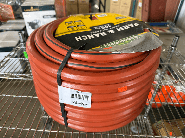 GroundWork Farm & Ranch Heavy-Duty Hose, 100 Ft, 3/4 In. Diameter