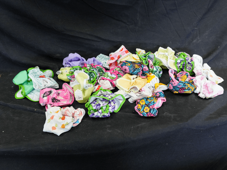 Reusable Cloth Diapers, Size Small