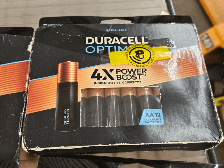 (4) Duracell Optimum AAA12 Alkaline Battery Packs - Roller Auctions