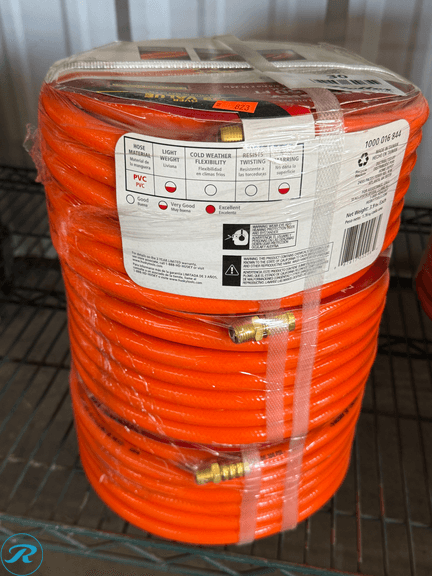 Husky 1000 016 844 PVC Hose, 3/8 In x 50 Ft, 3 Pack