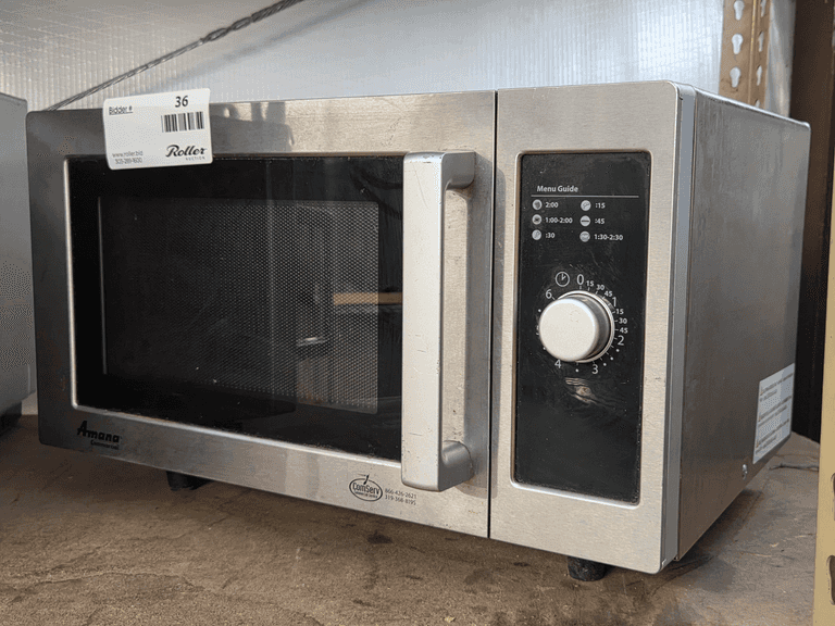 Amana RMS10DS Commercial Microwave Oven, 120V, Electric