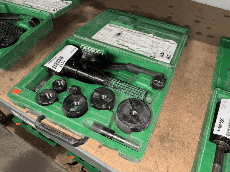 Greenlee 7804SB Quick Draw Hydraulic Punch Driver Set - Roller Auctions