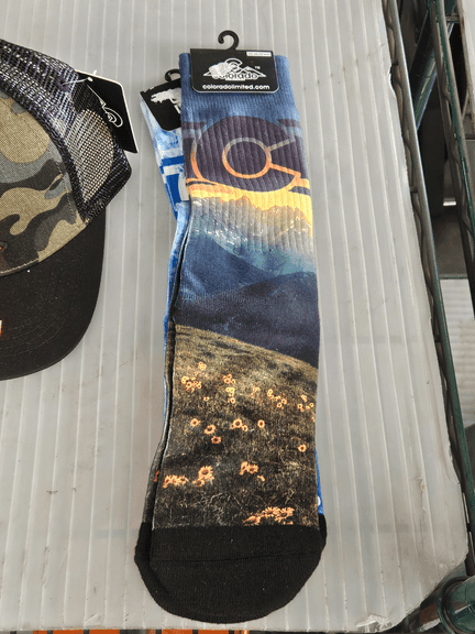 Colorado Limited Camo Mesh Trucker Hat and (3) Pairs Colorado Limited Crew Socks - Roller Auctions