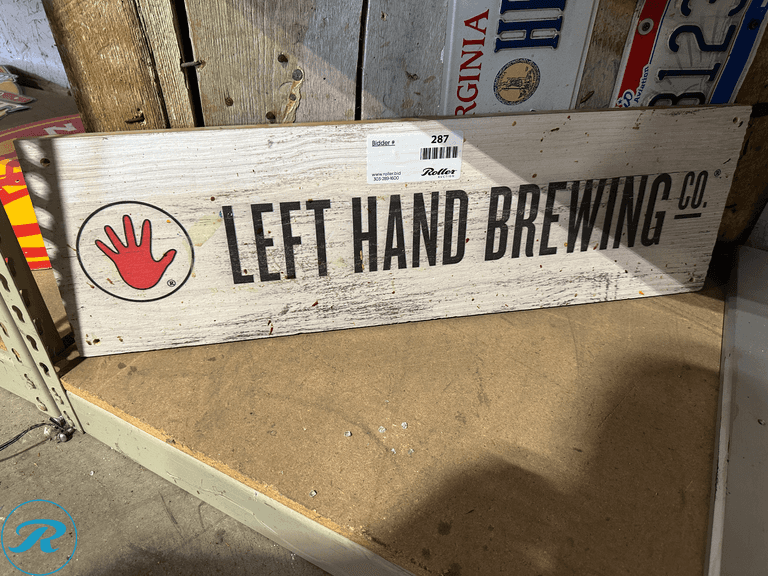 Wood Signs - Roller Auctions
