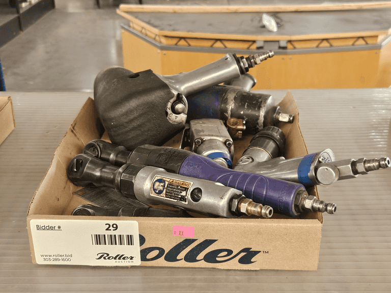 (6) Pneumatic Tools - Roller Auctions