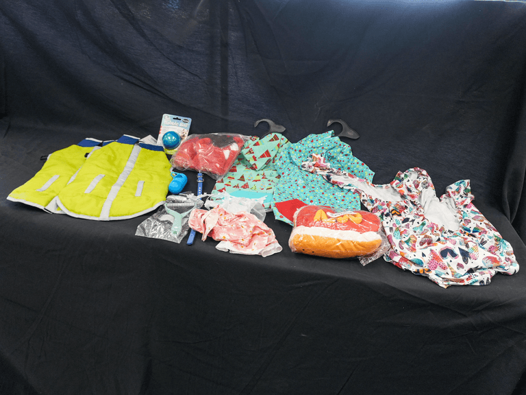 Dog Apparel, Toys, and Accessories