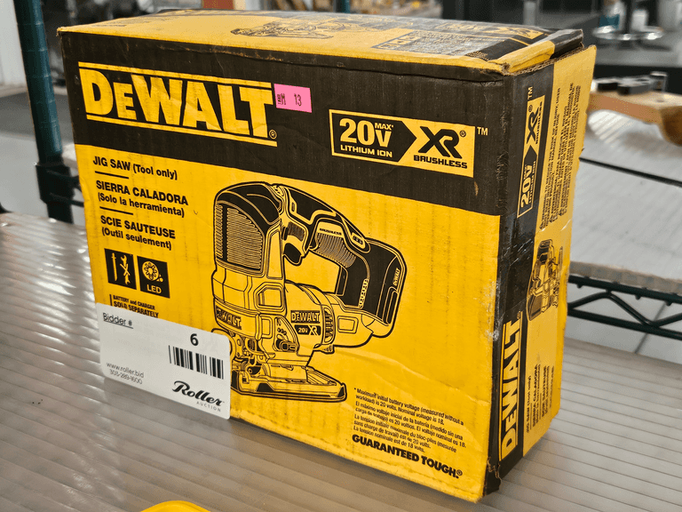 Dewalt DCS334B 20V XR Brushless Jig Saw, Tool Only