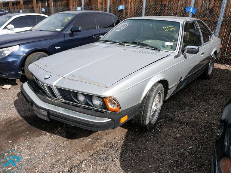 1984  BMW  6 Series 633CSi  RWD