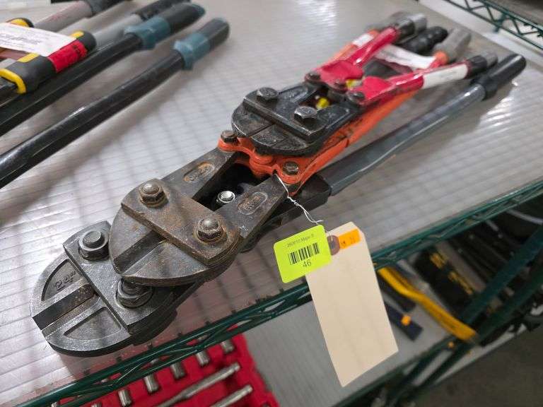 (3) Bolt Cutters, (2) 24" and 18"