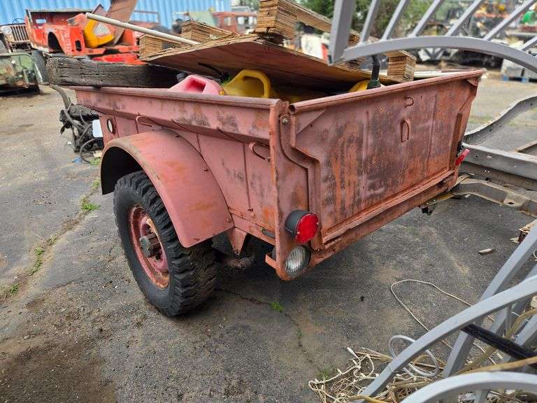 1992 Homemade Utility Trailer - Roller Auctions