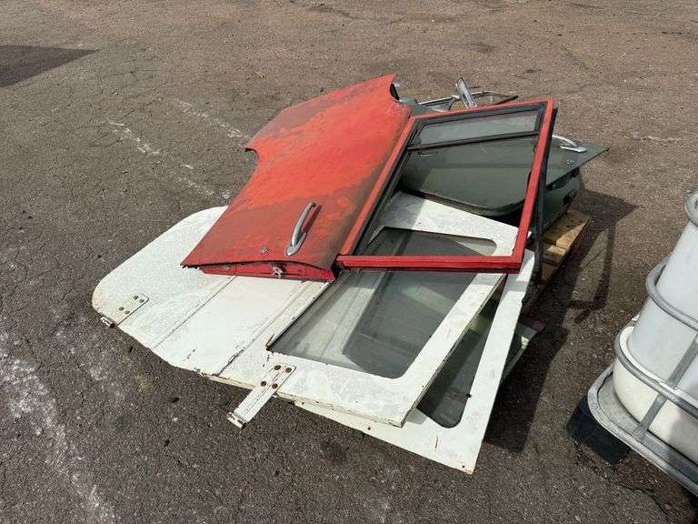 Pallet of Willys Jeep CJ2A Steel Doors - Roller Auctions