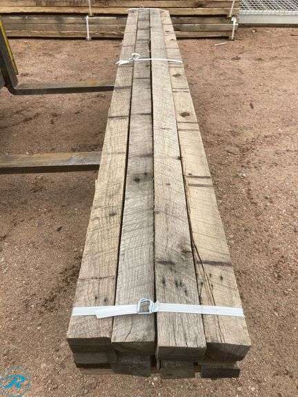 (12) 1 1/2-in x 3 1/2 in x 10-ft Oak. Very Difficult and rare to find it - Roller Auctions