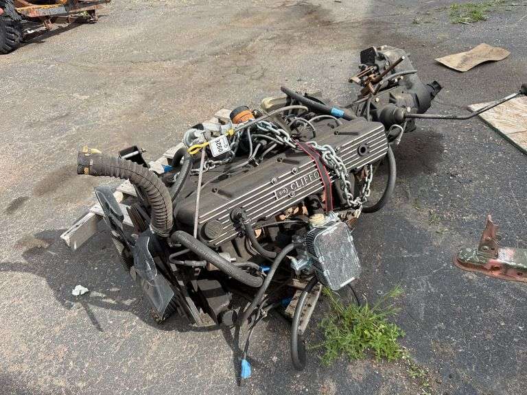 Clifford 6-8 Engine and Manual Transmission Assembly