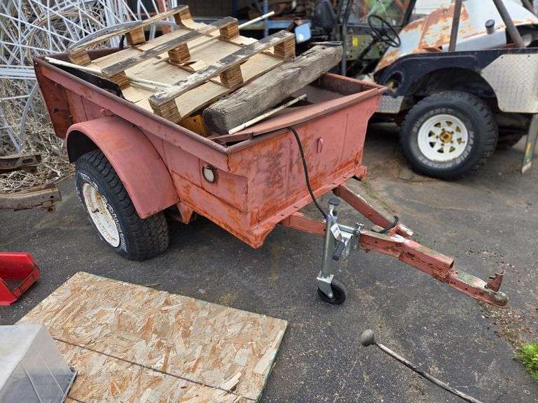 1992 Homemade Utility Trailer - Roller Auctions
