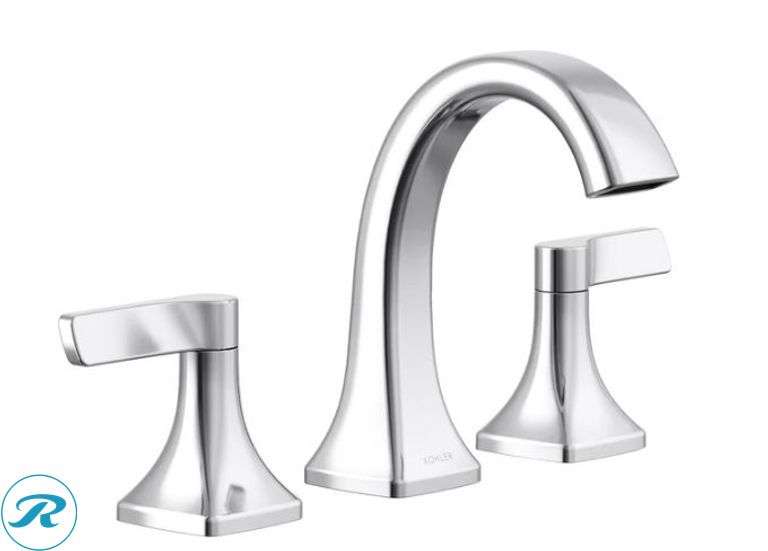 Kohler Riverly Widespread Bathroom Sink Faucet Chrome - New/Open Box